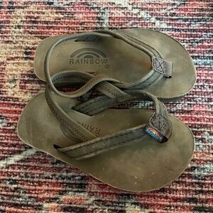 rainbow sandal toddler 5-6